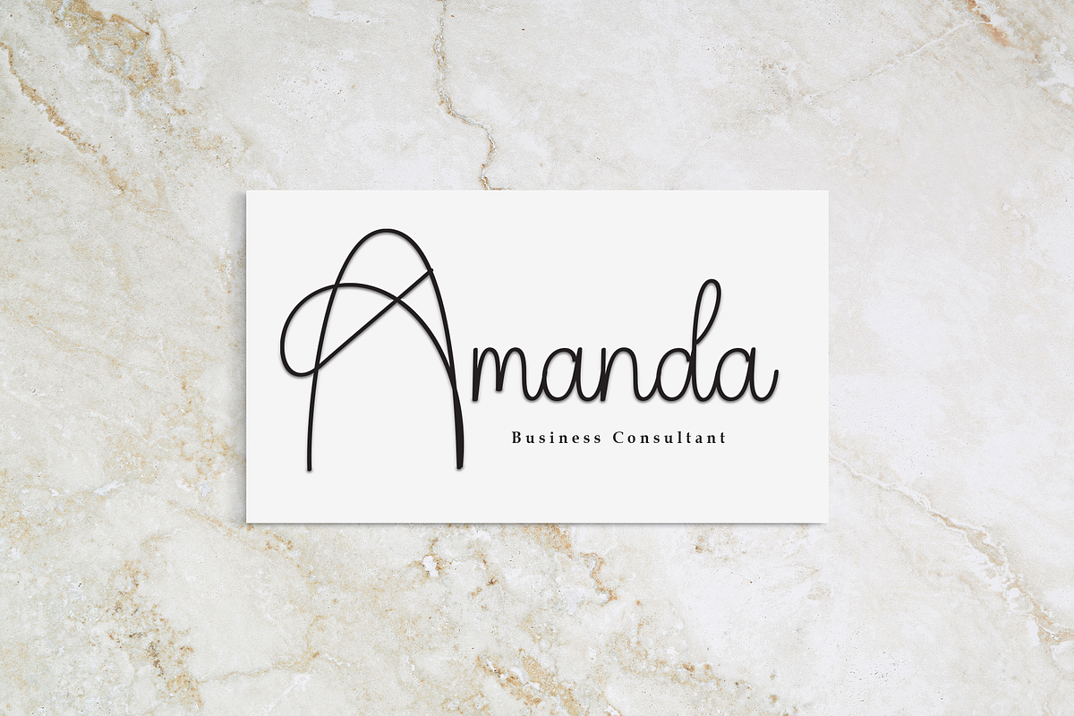 Simple Signature | Script Font, a Handwritten Font by Scratchones (Photo 5 of 8)