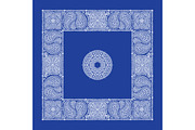 Set Of 4 Paisley Bandana's II, a Pattern Graphic by Bakhtiozin art graphic (Thumbnail 4 of 5)