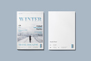 Winter Travel Magazine Template, a Magazine Template by GoldenGrid Studio (Thumbnail 9 of 9)