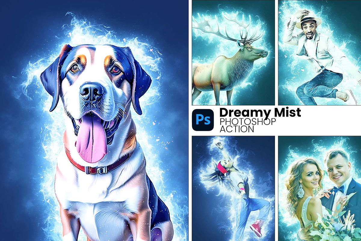 Dreamy Mist Photoshop Action, an Action Add-On by MRI STUDIO (Photo 1 of 15)