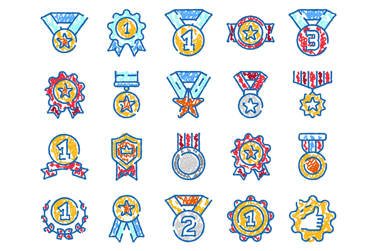 Medals and awards collection, an Object Graphic by pikepicture (Photo 2 of 3)