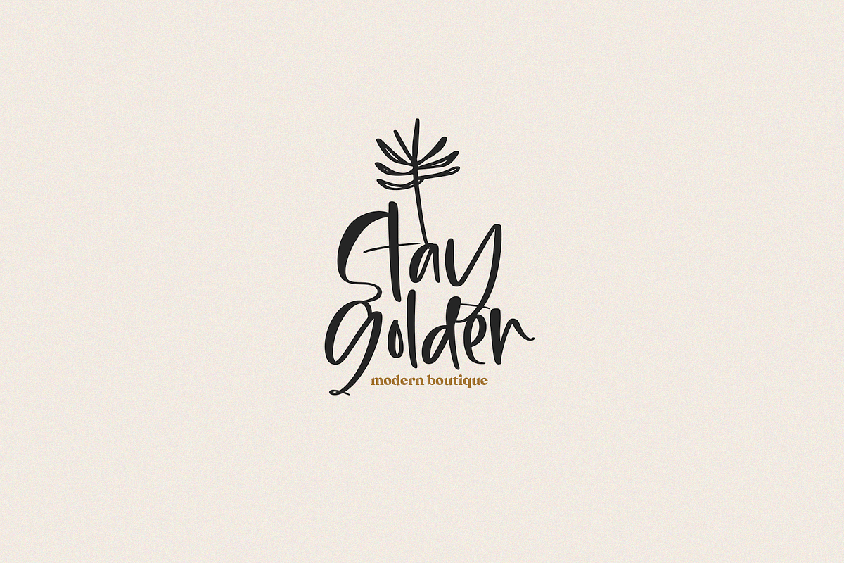 Maybe | Script Font + Doodles preview 4