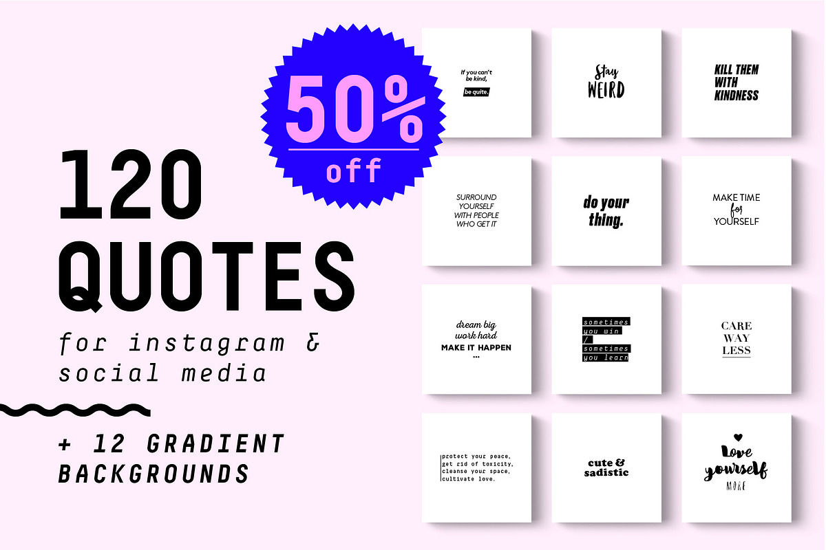 Social Media Quotes, a Social Media Template by funderful (Photo 1 of 10)