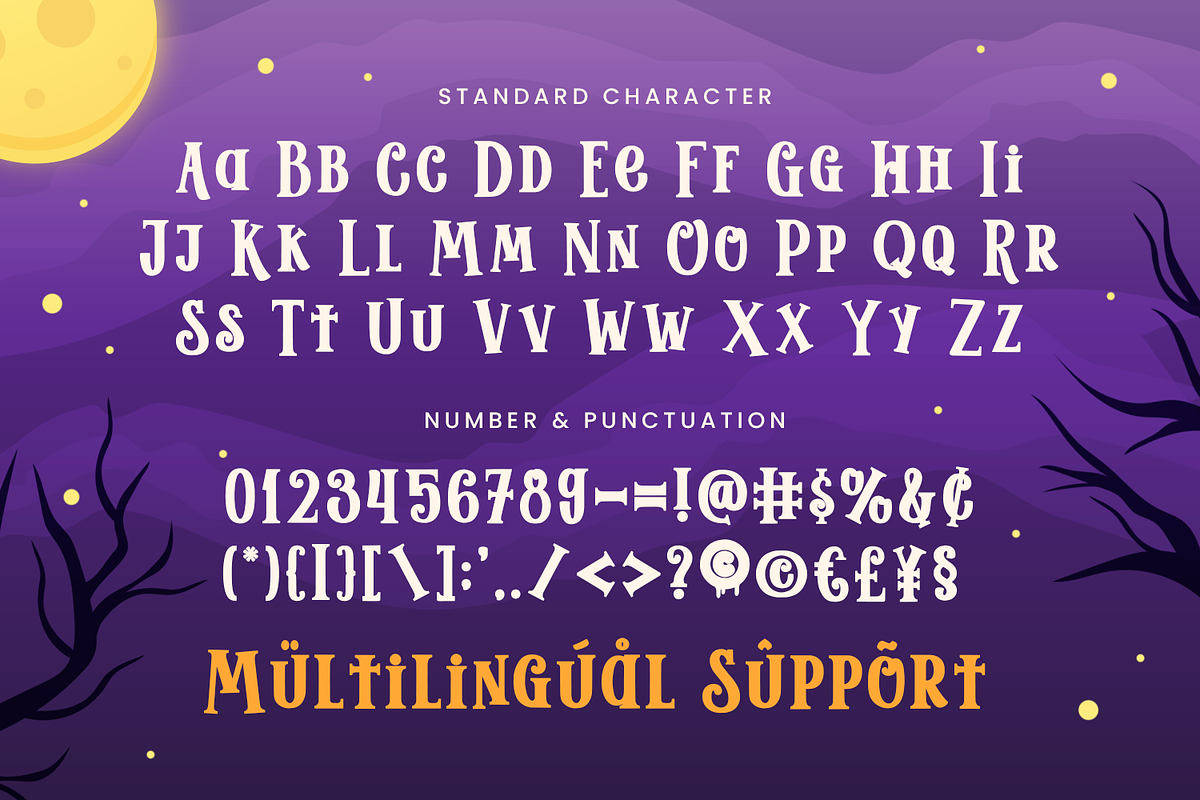 Halloween Font - Ghost Hunter, a Handwritten Font by Mozatype (Photo 8 of 8)