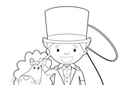 80x Professions for Coloring, an Education Illustration by asantosg (Thumbnail 9 of 17)