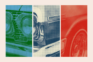 Halftoner - 5 Retro Halftone Effects