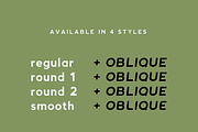 Abside Font (Modern & Geometric), a Sans Serif Font by Hederae Type Foundry (Thumbnail 6 of 8)