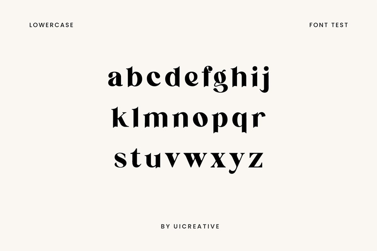 Micklest Luxury Serif Font, a Serif Font by UICreative (Photo 9 of 13)