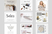 Fashion Instagram Templates, a Social Media Template by mpcprintables (Thumbnail 3 of 3)