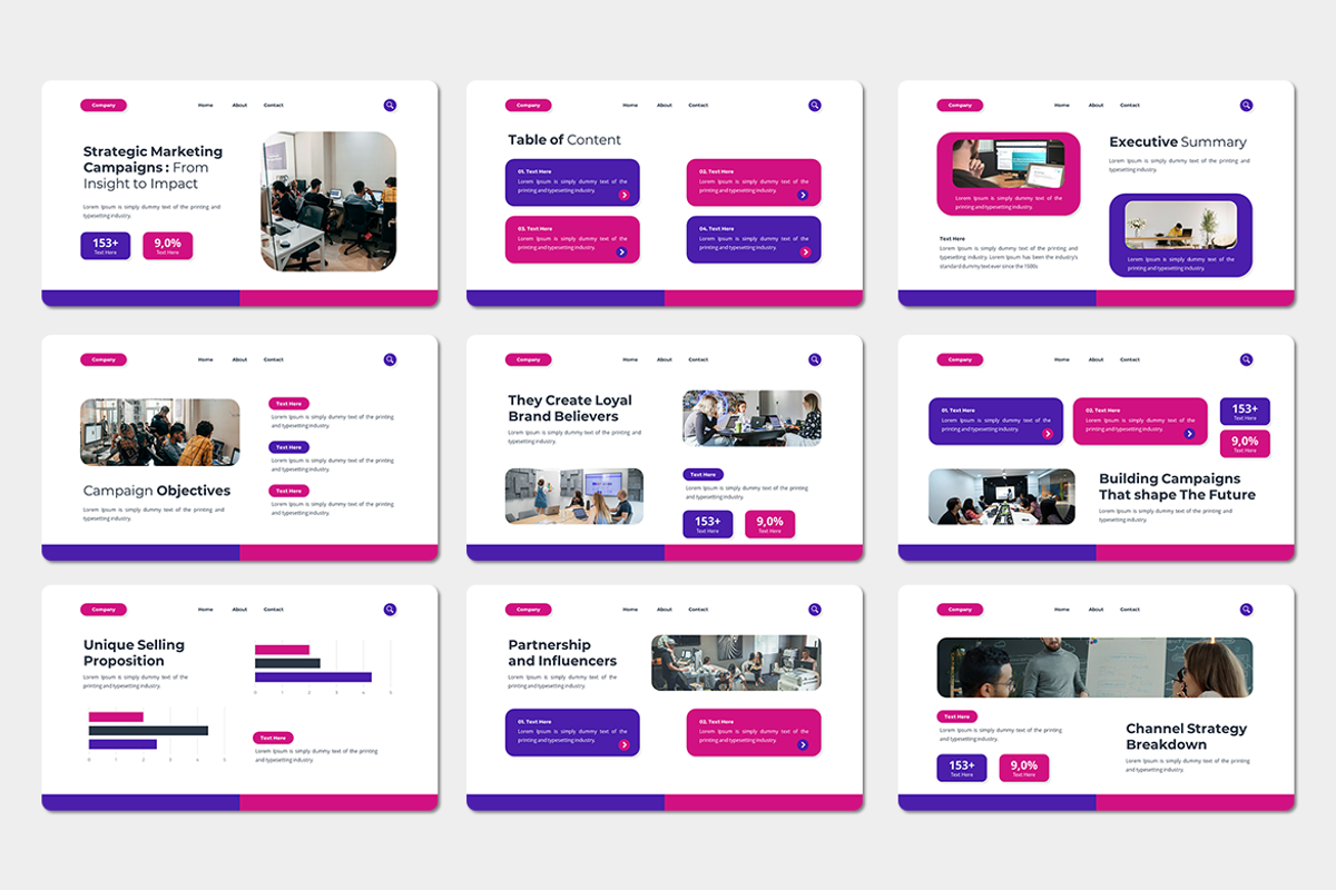 Strategic Marketing - PowerPoint, a Presentation Template by QR Design Studio (Photo 2 of 3)