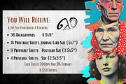 Funky Portraits: Artistic Paper, a Person Illustration by NiiiNArt (Thumbnail 2 of 8)