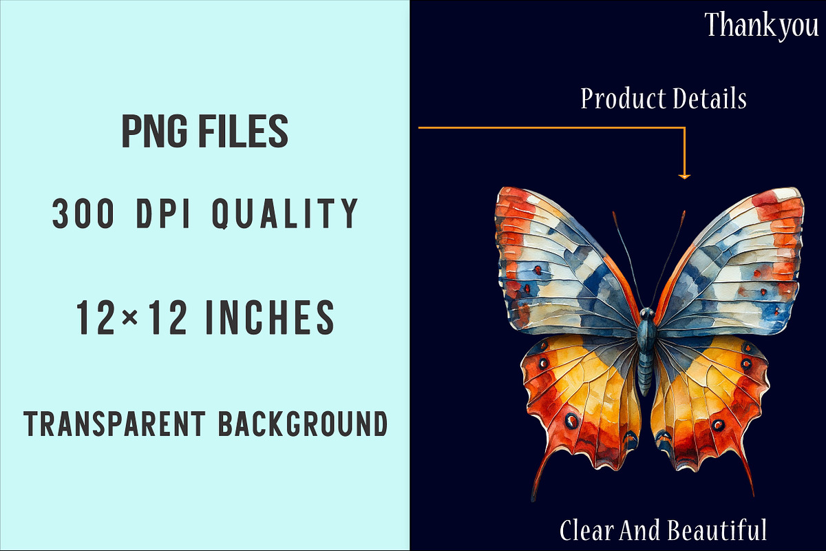 Quilted Butterflies Clipart Bundle, an Illustration by SinaCreation (Photo 4 of 5)