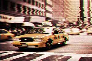 Retro VHS Photo Effect, a Brushes & More by studiogstock