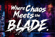 BladeOdessey - Chaos Dangerous Font, a Handwritten Font by HypeWorksCo (Thumbnail 9 of 16)