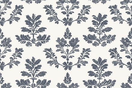 Seamless pattern repeat design damask for wallpaper, fabric and, a Pattern Graphic by Anneleven