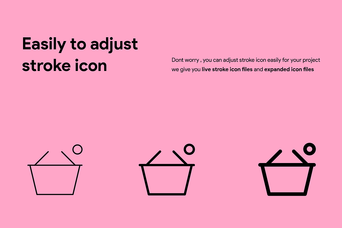 50 Ecommerce Line Icon, an Outline Icon by Kawalan Studio (Photo 4 of 9)