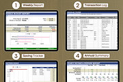 Biweekly Budget & Expense Tracker, a Templates & Theme by vitalinagerman (Thumbnail 3 of 10)