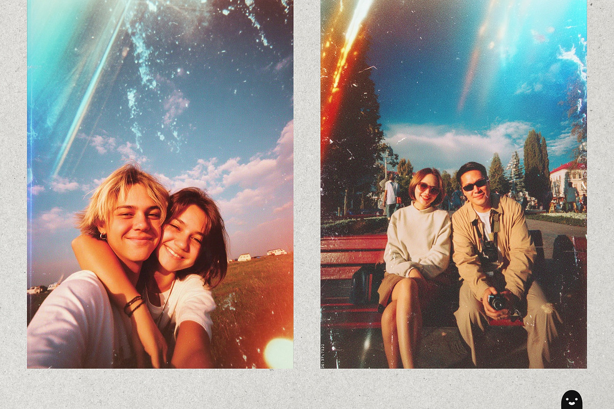 Film Patina Effect Overlays, a Texture Graphic by PhotoSpirit (Photo 2 of 10)