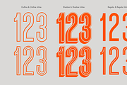 Steel Cut, a Sans Serif Font by Drew Melton (Thumbnail 2 of 4)