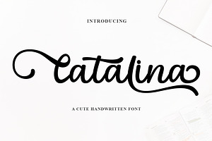Catalina - Sweet Script Font
