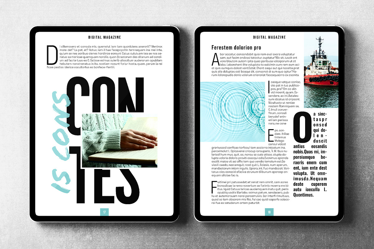 E-Magazine Layout