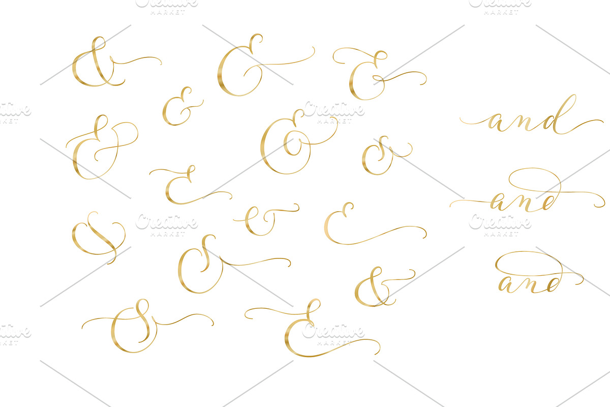 Collection of Wedding calligraphy, a Decorative Illustration by Olga Proz (Photo 6 of 8)