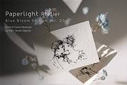 Blue Bloom Paper Mockup Collection, a Product Mockup by NikiArts (Thumbnail 1 of 13)