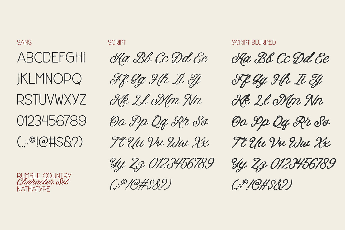 Rumble Country, a Sans Serif Font by Nathatype (Photo 9 of 11)