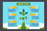 Farming Infographic Template, a Templates & Theme by Bartama Graphic (Thumbnail 3 of 4)