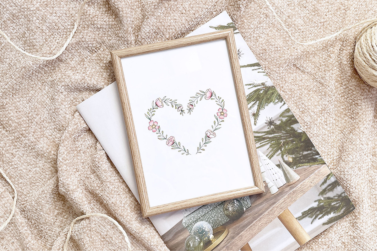 Winter Mockups, Mugs, Frames, Cards, a Household Mockup by Michèle Kae (Photo 10 of 10)
