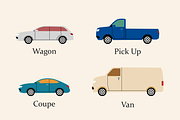 Cars Body Type Illustration, a Transportation Illustration by Zakazis (Thumbnail 2 of 4)