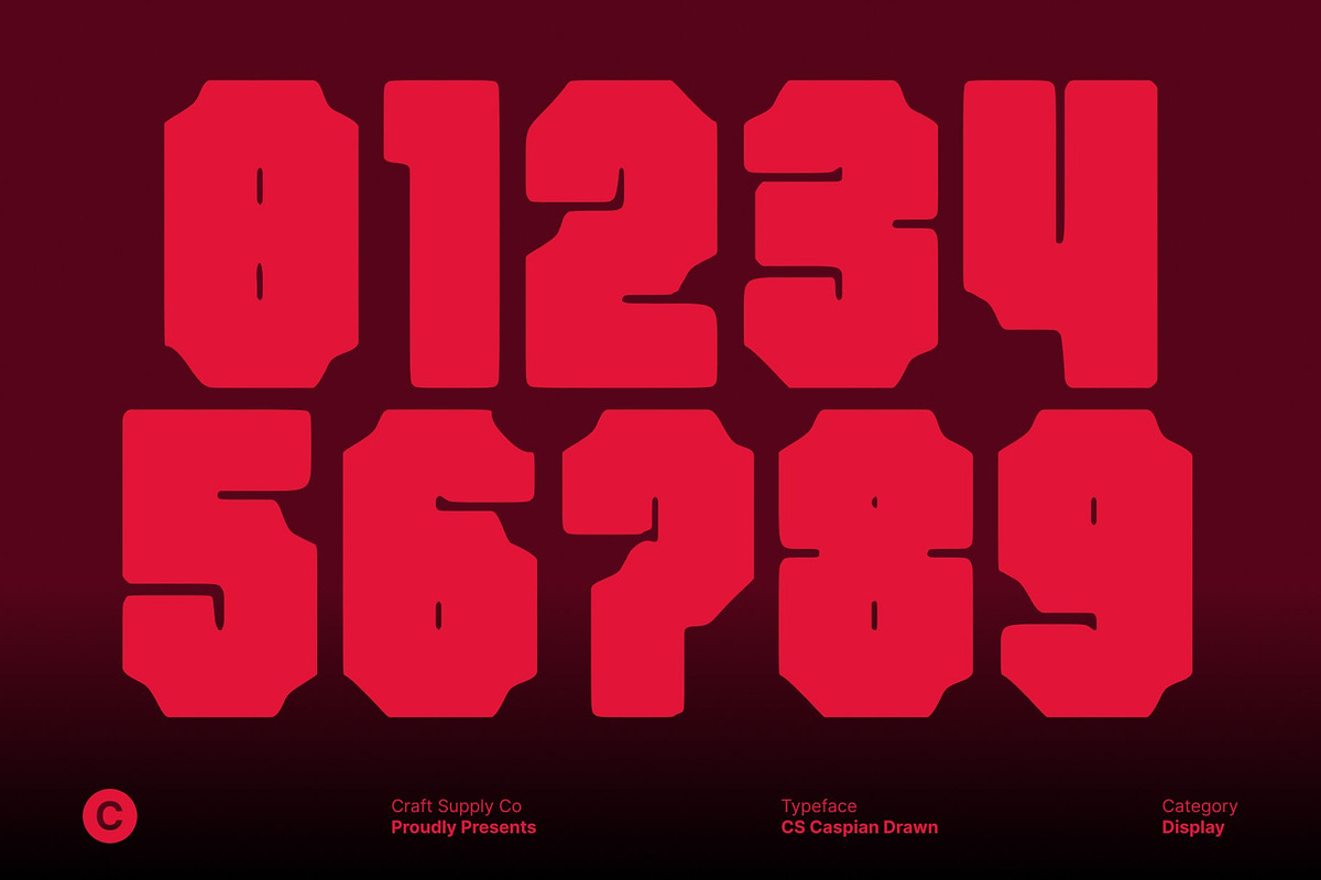 CS Caspian Drawn, a Sans Serif Font by Craft Supply Co. (Photo 5 of 8)