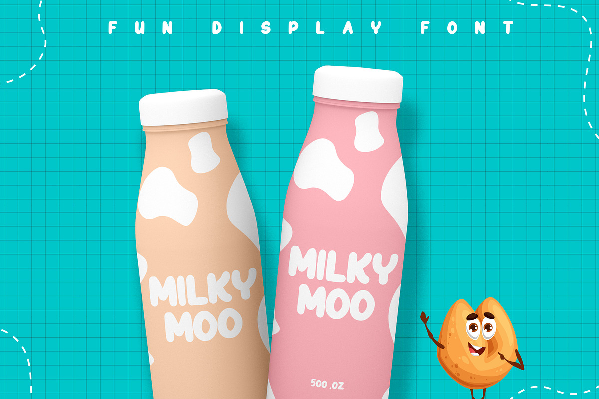 BlipBlop Instagram Fun Display Font, a Script Font by Guavanaboy (Photo 5 of 7)