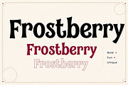 Frostberry, a Serif Font by Wow Magic (Thumbnail 3 of 5)
