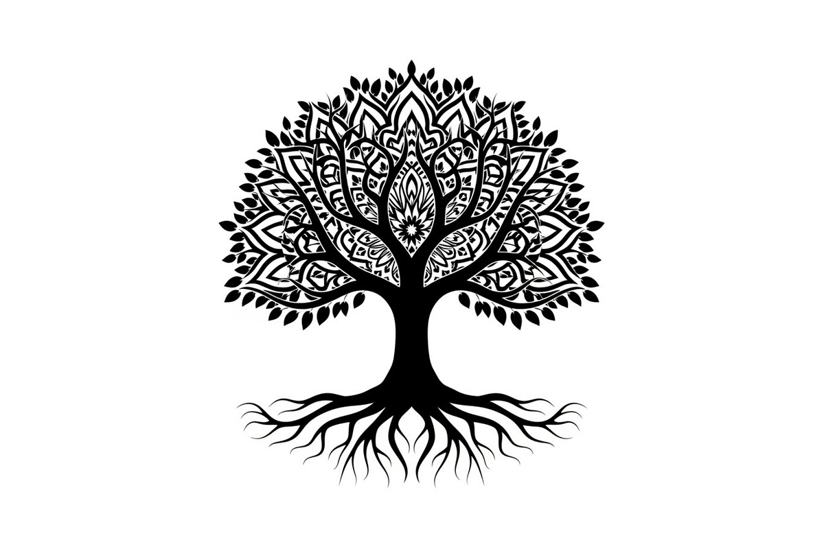 Decorative Tree of Life Vector Set, an Illustration by Creativeshirt (Photo 6 of 13)
