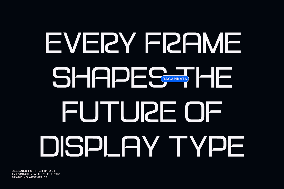 Konect - Futuristic Tech Sans Font, a Sans Serif Font by RagamKata (Photo 2 of 10)