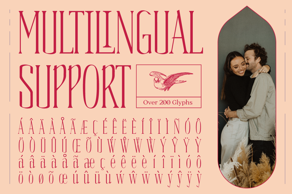 Vows Elegant Condensed Serif, a Serif Font by That That Creative (Photo 7 of 10)