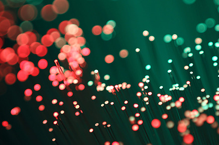 Light optical fibers containing color, light, and optical