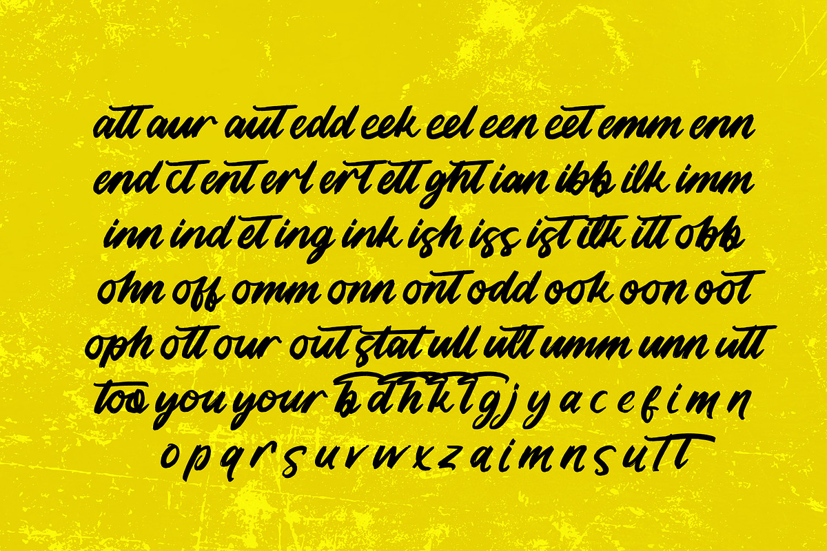 Highlag Theflora Modern Brush Font, a Script Font by Letterena Studios Script (Photo 12 of 15)