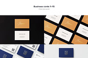Business Card Logo Template Bundle, a Product Mockup by FoundImages (Thumbnail 4 of 163)