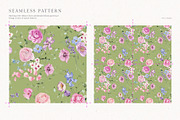FLORAMA 6 Floral Seamless Patterns, a Pattern Graphic by Veris Studio (Thumbnail 19 of 34)