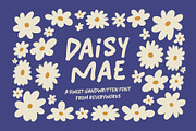 Daisy Mae Handwritten font, a Font by ReveryWorks (Thumbnail 1 of 11)