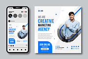 Business Social Media Post Layout, a Social Media Template by MightyDesign (Thumbnail 2 of 5)