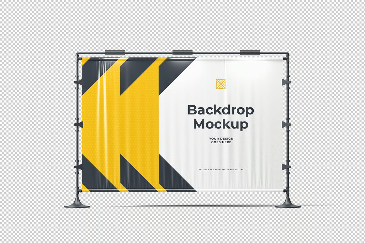 Backdrop Mockup, an Advertising Mockup by zpackcreative (Photo 5 of 5)
