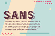 Bertha, a Sans Serif Font by Arterfak Project (Thumbnail 3 of 9)