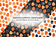 Abstract digital paper, autumn set, a Pattern Graphic by Artmanata (Thumbnail 3 of 13)