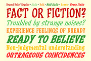 Beyond Belief hand drawn serif font, a Serif Font by Comicraft Fonts (Thumbnail 2 of 6)