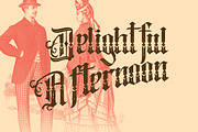 Crayscale-Blackletter Victorian Font, a Blackletter Font by Flawless And Co (Thumbnail 3 of 10)