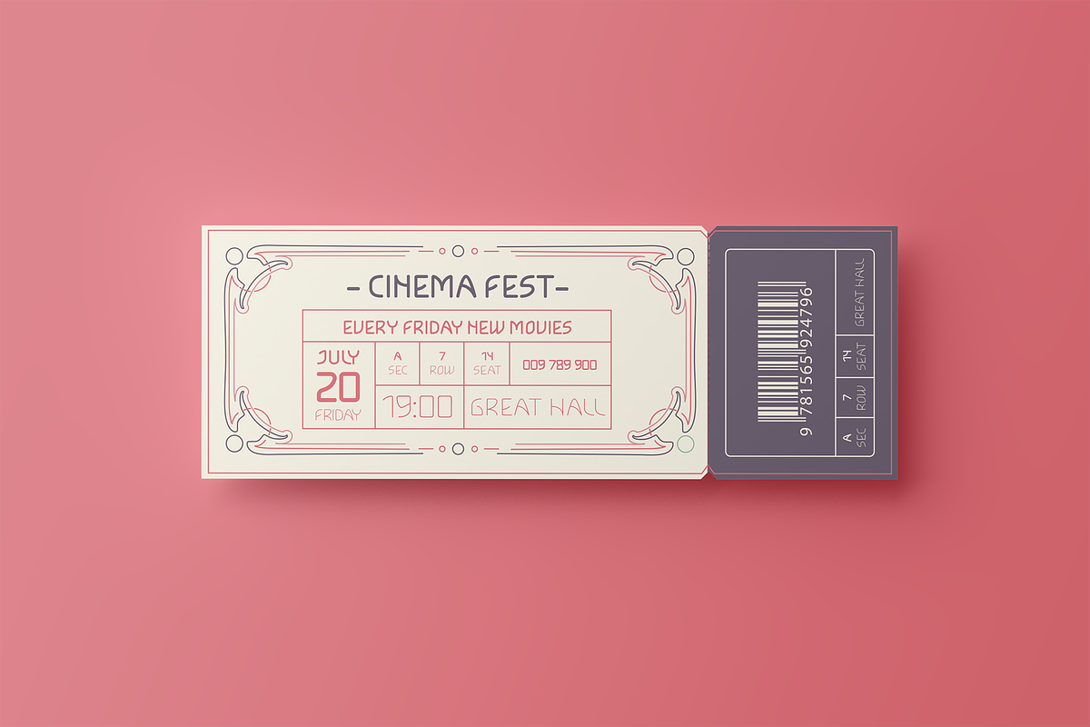 Event Ticket Template, an Invitation Template by Wild Ones (Photo 4 of 4)
