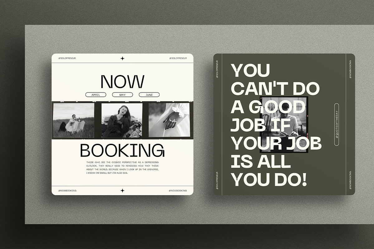 Grace - Aesthetic Social Media Pack, a Social Media Template by SilverStag Type Foundry (Photo 25 of 38)